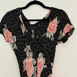 Vintage floral dress